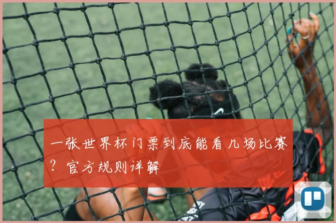 一张世界杯门票到底能看几场比赛？官方规则详解